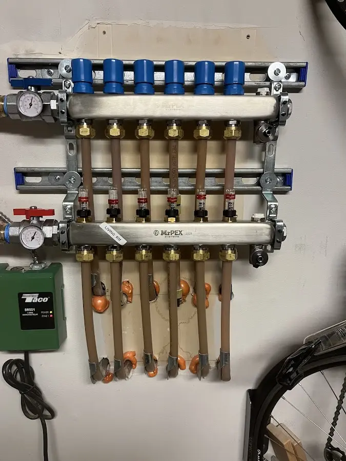 Plumber performing Leak Detection at a residential property in Camino Tassajara